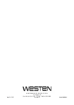 Preview for 132 page of Westen Star Digit 1.240 Fi Instructions For The User And The Installer