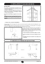 Preview for 39 page of Westen star master 240 Fi Instructions For The User And The Installer