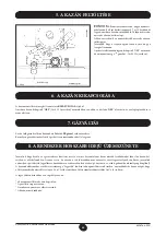 Preview for 60 page of Westen star master 240 Fi Instructions For The User And The Installer