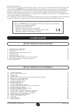 Preview for 81 page of Westen star master 240 Fi Instructions For The User And The Installer