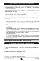 Preview for 82 page of Westen star master 240 Fi Instructions For The User And The Installer