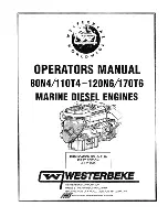 Westerbeke 110T4 Operator'S Manual preview