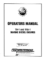 Preview for 2 page of Westerbeke 11A-1 Operator'S Manual