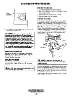 Preview for 19 page of Westerbeke 11A-1 Operator'S Manual