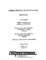 Westerbeke 12.0 BTDAR 50 HERTZ Operation And Maintenance Manual preview