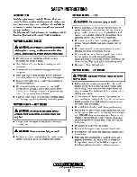 Preview for 3 page of Westerbeke 4.0KW BCD Operator'S Manual