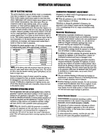 Preview for 35 page of Westerbeke 4.2KW SBCG-50Hz Operator'S Manual