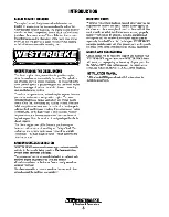 Предварительный просмотр 10 страницы Westerbeke 44A FOUR - 35C THREE Operator'S Manual