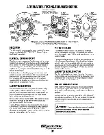 Preview for 37 page of Westerbeke 65A-FOUR Operator'S Manual