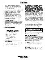 Preview for 9 page of Westerbeke 7.0 KW BCDT 50Hz Owner'S Manual