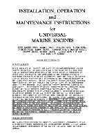 Предварительный просмотр 3 страницы Westerbeke ATOMIC 4 Operation And Maintenance Manual