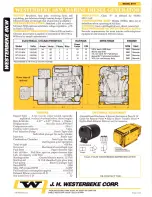 Preview for 4 page of Westerbeke BT 8 Specifications