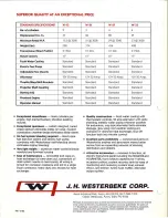 Предварительный просмотр 5 страницы Westerbeke W-13 Information Sheet