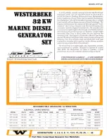 Westerbeke WTF-32-614 Specification preview