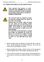 Preview for 12 page of Westermann Cleanmeleon ll Operating Instructions And Spare Parts List