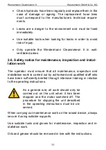 Preview for 15 page of Westermann Cleanmeleon ll Operating Instructions And Spare Parts List