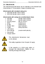 Preview for 21 page of Westermann Cleanmeleon ll Operating Instructions And Spare Parts List