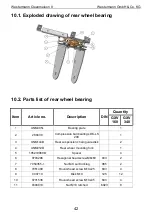 Preview for 46 page of Westermann Cleanmeleon ll Operating Instructions And Spare Parts List