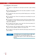 Preview for 18 page of Westermann WR 840 Battery Operating Instructions Manual