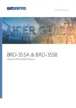 Westermo BRD-355A User Manual предпросмотр