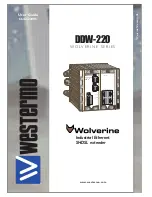 Предварительный просмотр 1 страницы Westermo DDW-220 User Manual