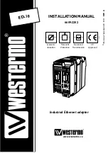 Предварительный просмотр 1 страницы Westermo ED-10 TCP Installation Manual