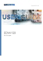 Westermo EDW-120 User Manual предпросмотр