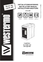 Westermo LD-01 AC Installation Manual preview