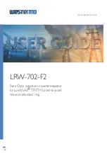 Westermo LRW-702-F2 User Manual preview