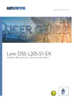 Предварительный просмотр 1 страницы Westermo Lynx DSS L205-S1-EX User Manual