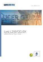 Предварительный просмотр 1 страницы Westermo Lynx L210-F2G-EX User Manual