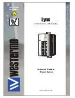 Предварительный просмотр 1 страницы Westermo Lynx User Manual