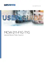 Westermo MCW-211-F1G-T1G User Manual предпросмотр