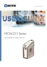 Предварительный просмотр 1 страницы Westermo MCW-211 SERIES User Manual