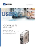 Предварительный просмотр 1 страницы Westermo ODW-620-F1 User Manual