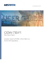 Westermo ODW-730-F1 User Manual preview