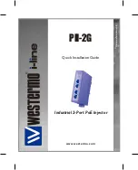 Westermo PII-2G Quick Installation Manual предпросмотр