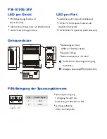 Предварительный просмотр 7 страницы Westermo PSI-1010G-24V Quick Installation Manual