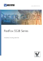 Westermo RedFox 5528 Series User Manual предпросмотр