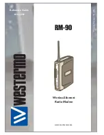 Westermo RM-90 Reference Manual preview