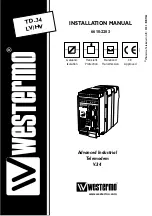 Westermo TD-34 HV Installation Manual предпросмотр