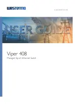 Westermo Viper 408 Manual preview