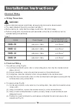 Предварительный просмотр 21 страницы Western Airconditioning DBIS-09 User Manual