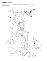 Предварительный просмотр 42 страницы Western Auto AYP7143A69 Wizard Operation And Service