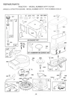 Предварительный просмотр 48 страницы Western Auto AYP7143A69 Wizard Operation And Service