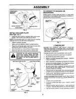 Предварительный просмотр 8 страницы Western Auto AYP7167A79 Operation And Service Instructions Manual