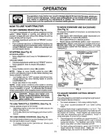 Предварительный просмотр 11 страницы Western Auto AYP7167A79 Operation And Service Instructions Manual