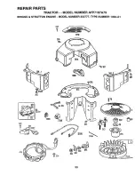 Предварительный просмотр 50 страницы Western Auto AYP7167A79 Operation And Service Instructions Manual