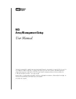 Предварительный просмотр 2 страницы Western Digital Array Management Setup User Manual