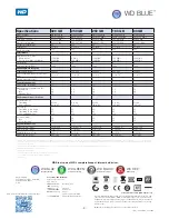 Preview for 3 page of Western Digital Blue WD10EZEX Features & Specifications